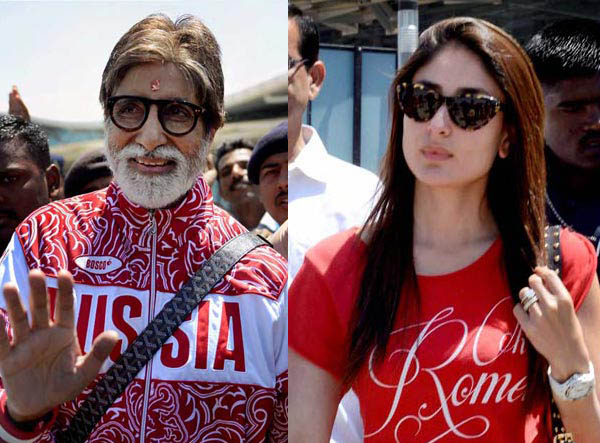 Amitabh Bachchan and Kareena Kapoor resume Satyagraha shooting in Bhopal